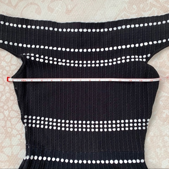 Adelyn Rae Bella Sweater Knit Off Shoulder Dress - Picture 9 of 11